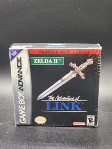 Factory SEALED Zelda 2: The Adventure Of Link-Classic NES Series (Nintendo GBA)