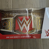 WWE ⦑ဗⴰ ◆ Raw Women's Championship Title Belt Adult Full Size Prop Replica