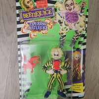 Vintage Toy Kenner 1989 Kenner Exploding Beetlejuice Action Figure As Shown New