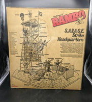 Complete Sealed Rambo Savage strike headquarters 1980s Coleco
