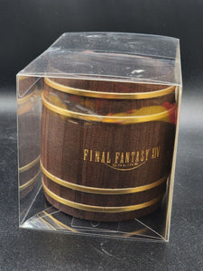 Final Fantasy 14 Wooden Barrel Mag Square Enix Genuine Japanese